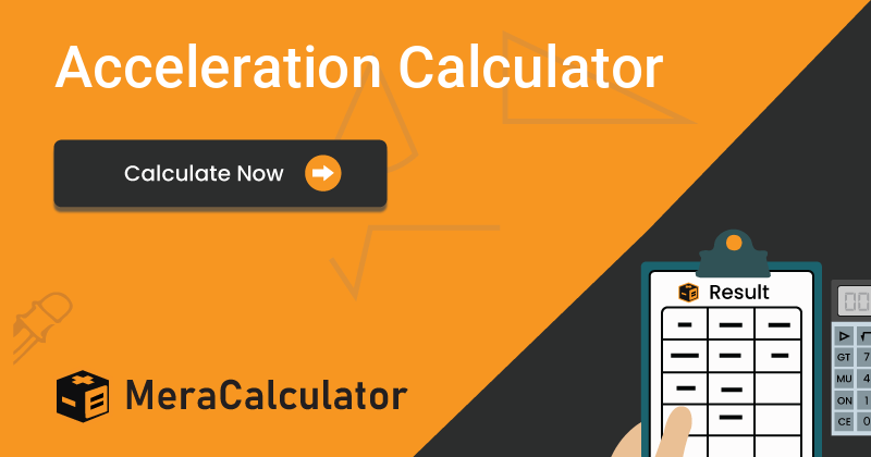 Acceleration Calculator